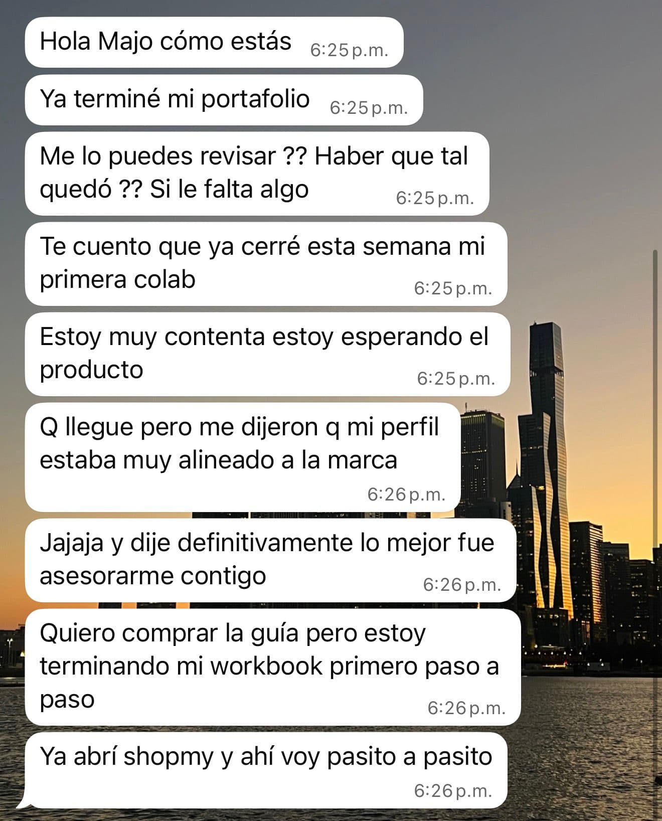 Resultados de creadoras 2